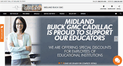 Desktop Screenshot of midlandbuickgmccadillac.com